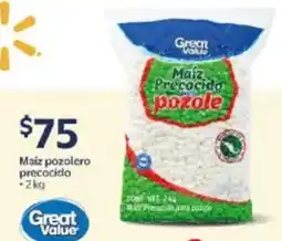 Walmart Great Value maiz pozolero precocida oferta