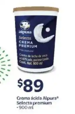 Walmart Alpura crema acida oferta