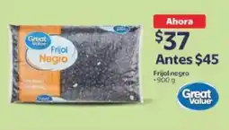 Walmart Great Value frijol negro oferta