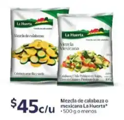 Walmart La Huerta mezcla de calabaza o mexicana oferta