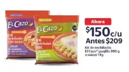 Walmart El Cazo kit de enchiladas oferta