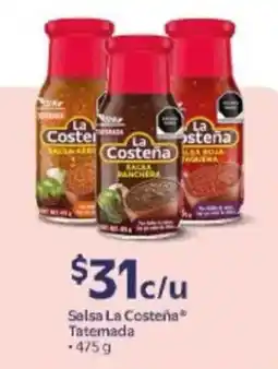 Walmart La Costeña salsa tatemada oferta
