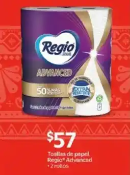 Walmart Regio Advaced toallas de papel oferta