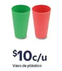 Walmart Vaso de plástico oferta
