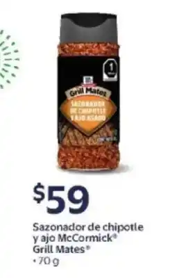 Walmart McCormick sazonador de chipotle y ajo oferta