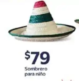 Walmart Sombrero para niño oferta