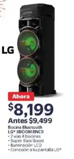 Walmart LG XBOOM RNC9 bocina bluetooth oferta