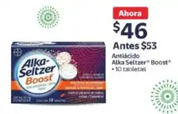 Walmart Alka- Seltzer Boost antiácido oferta
