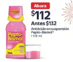 Walmart Pepto-Bismol antiácido en suspensión oferta