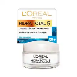 Farmacias Benavides Hidra-Total 5 Crema Facial Cuidado de Día Anti-Arrugas con Colágeno oferta