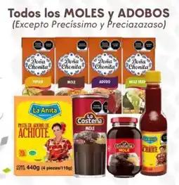 Soriana Híper Todos los moles y adobos oferta