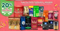 Soriana Híper Todos los cafés tostados y molidos oferta
