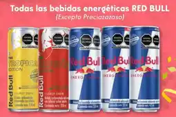 Soriana Híper Todas las bebidas energéticas red bull oferta