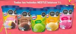 Soriana Híper Todos los Helados NESTLÉ básicos oferta
