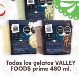 Soriana Híper Todos los gelatos valley foods prime oferta