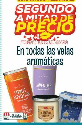 HEB Velas oferta