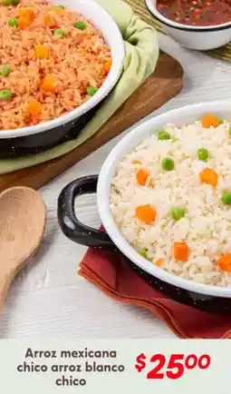 Soriana Híper Arroz mexicana chico arroz blanco oferta