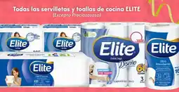Soriana Híper Todas las servilletas y toallas de cocina elite oferta