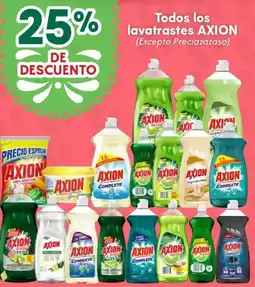 Soriana Híper Todos los lavatrastes axion oferta