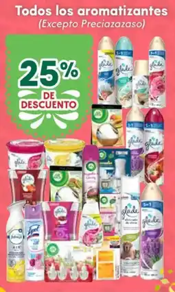 Soriana Híper Todos los aromatizantes oferta