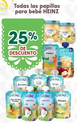 Soriana Híper Todas las papillas para bebé heinz oferta