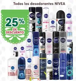 Soriana Híper Todos los desodorantes nivea oferta