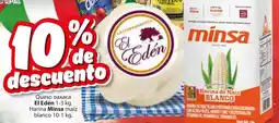 Zorro El Eden queso Oaxaca + Minsa harina maiz oferta