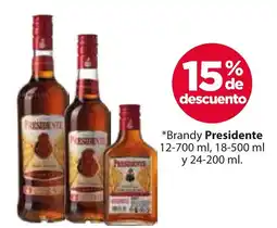 Zorro Presidente brandy oferta