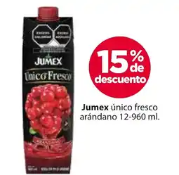 Zorro Jumex único fresco arándano oferta