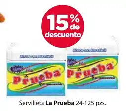 Zorro La Prueba servilleta oferta