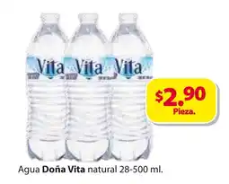 Zorro Doña Vita agua natural oferta