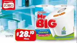 Zorro Mr Big higiénico oferta