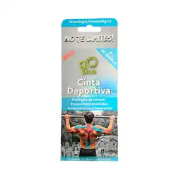 Farmacias Benavides Cinta Kinesiológica Azul 1 m Precortada oferta