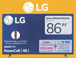 Sam's Club LG Smart TV 86" oferta