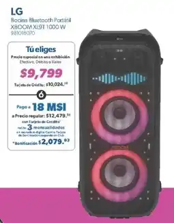 Sam's Club LG Bocina bluetooth portatil oferta