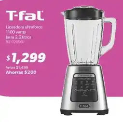 Sam's Club T-fal Licuadora ultraforce 1100 watts oferta