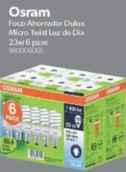 Sam's Club Osram Foco Ahorrador Dulux Micro Twist Luz de Día oferta