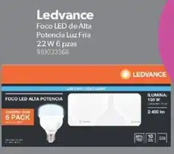 Sam's Club Ledvance Foco LED de alta potencia 22 W oferta