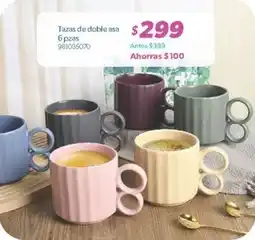 Sam's Club Tazas de doble asa oferta