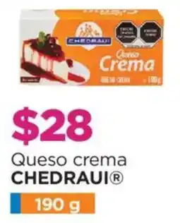 Chedraui Chedraui queso crema oferta