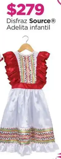 Chedraui Source disfraz adelita infantil oferta