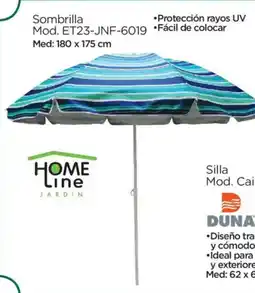 Chedraui Home Line sombrilla oferta