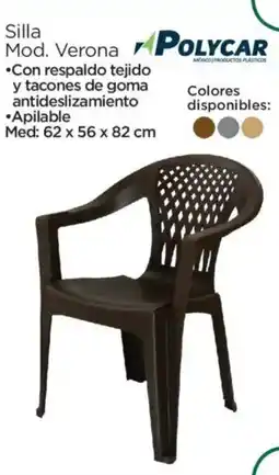 Chedraui Polycar silla verona oferta