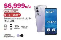 Chedraui Oppo smartphone android 14 oferta
