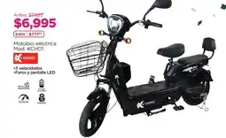 Chedraui Kiwo motobici eléctrica oferta