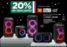 Chedraui JBL bocina partybox oferta