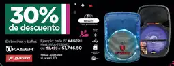 Chedraui Kaiser baffle 15" oferta