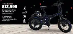 Chedraui LM RACEWAY Bicicleta eléctrica oferta