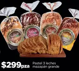 Chedraui Pastel 3 leches mazapán grande oferta