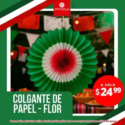 Modatelas Colgante de papel - flor oferta